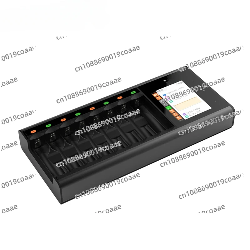 ISDT N8 Multichannel 18W 1.5A 8 Slots LCD AA/AAA Battery Quick Balanced Charger for LiIon LiHv Life NiMh Nicd Nizn RC Parts