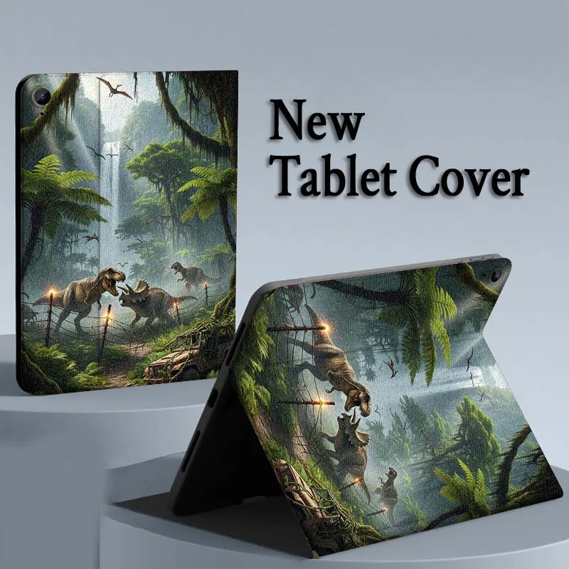 Hot Dinosaur Pattern For Samsung Galaxy Tab S11 S10 S9 S8 S7 S6 A10.1 A9 A8 A7 10.1 Lite FE Plus Inch Tablet Case