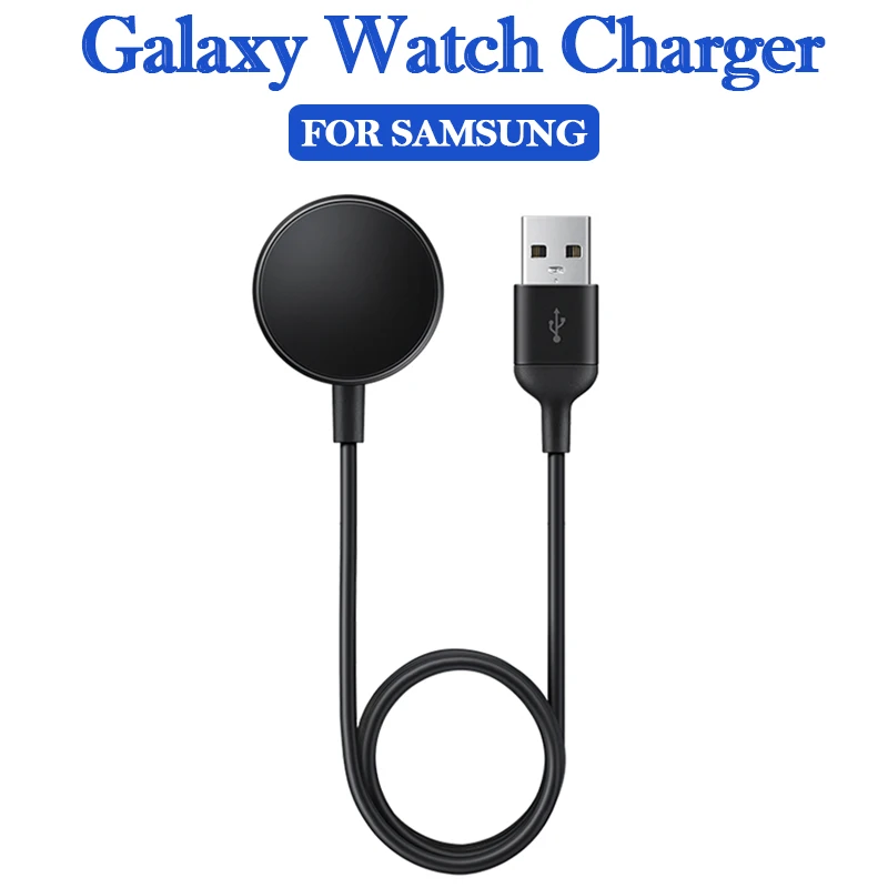 Original OR825 Fast Wireless Charger for Samsung Galaxy USB-A Smart Watch 6/5/5 Pro/4/3/Active 1/2 EP-OR825 USB-A Charging