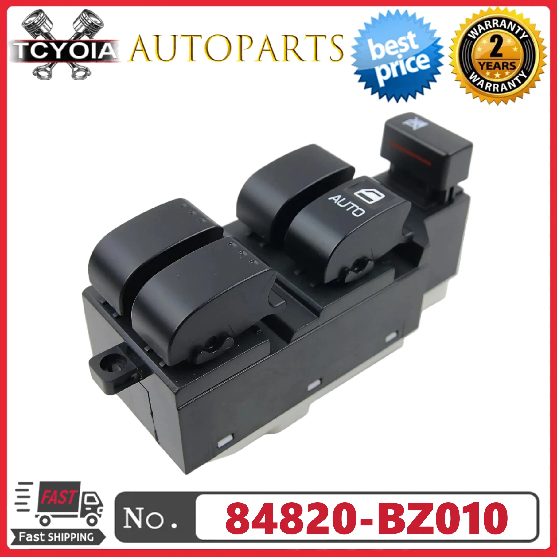 

RHD Front Power Window Switch Main Control 84820-BZ010 84820BZ010 For Daihatsu Boon Sirion Passo For Perodua Alza Myvi Viva