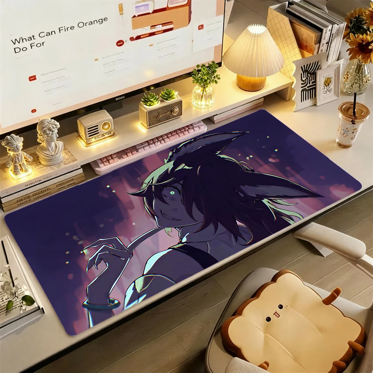 Gaming Mouse Pad, Large Desk M - Desk Setup Art 评论和价格