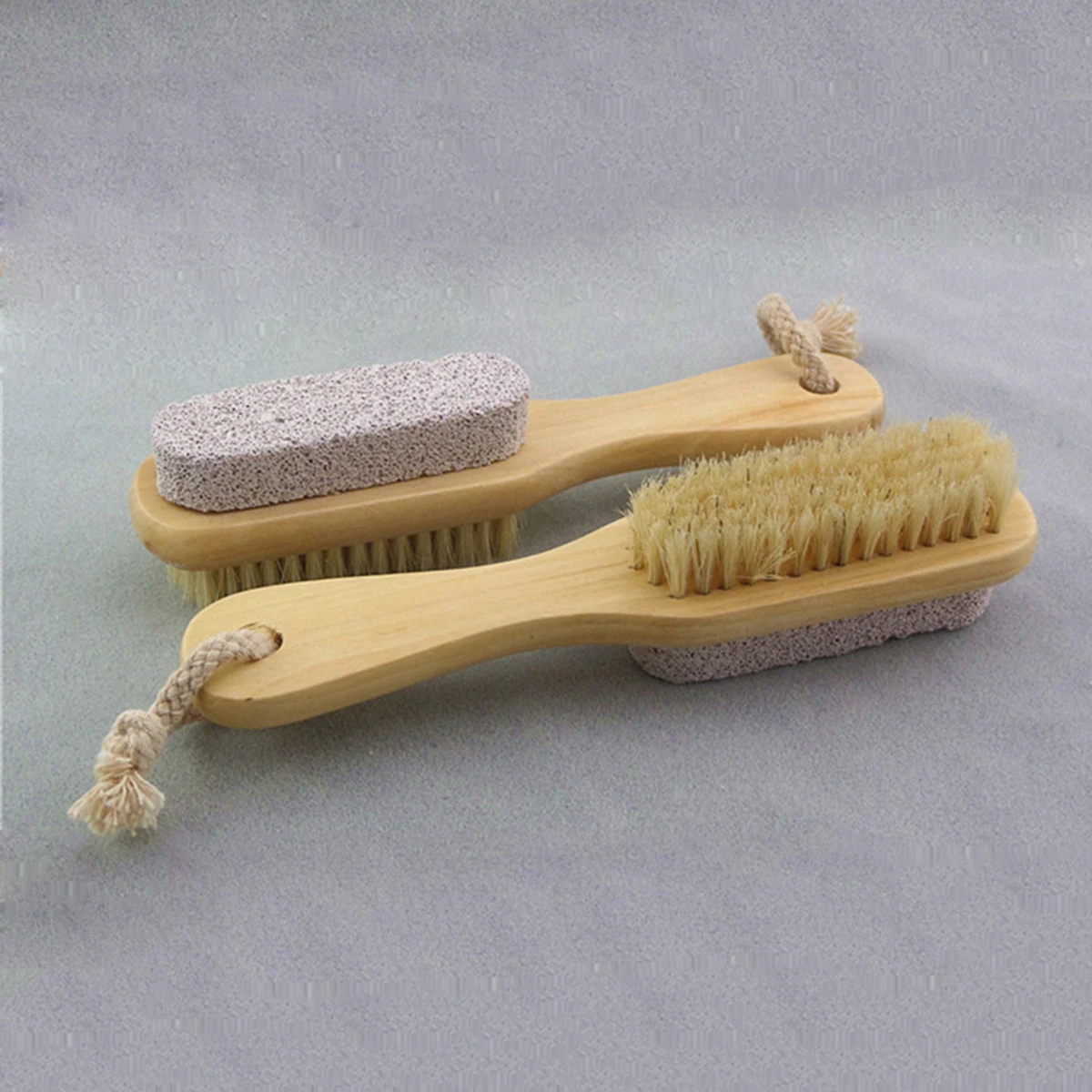 Brush Pumice Stone With Handle Corn Exfoliator Scrub Brush For Drying Dead Skin Feet Or Body For Men For Women Bathroom Supplies