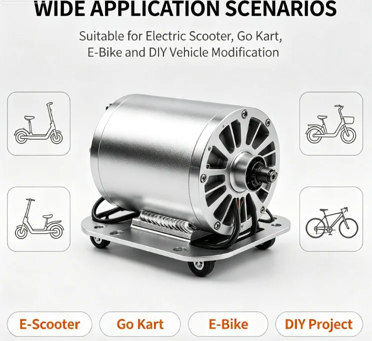 Office Furniture To Go - DC Brushless Electric Motor, 36V/48V/60V/72V High