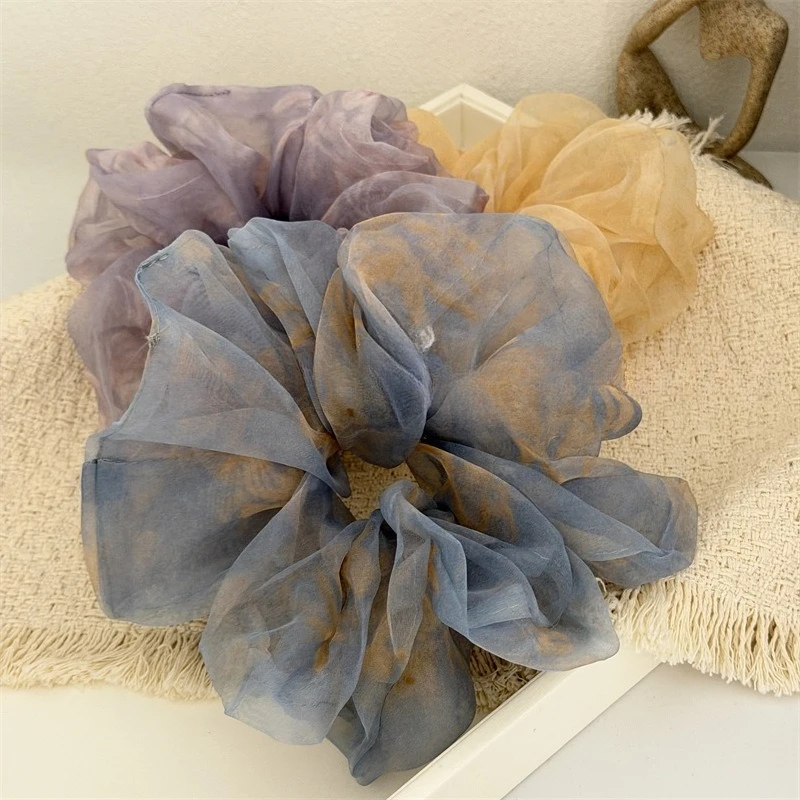 1Pc Hair Scrunchies Oversized - огляд і ціна Travel Accessories Girls
