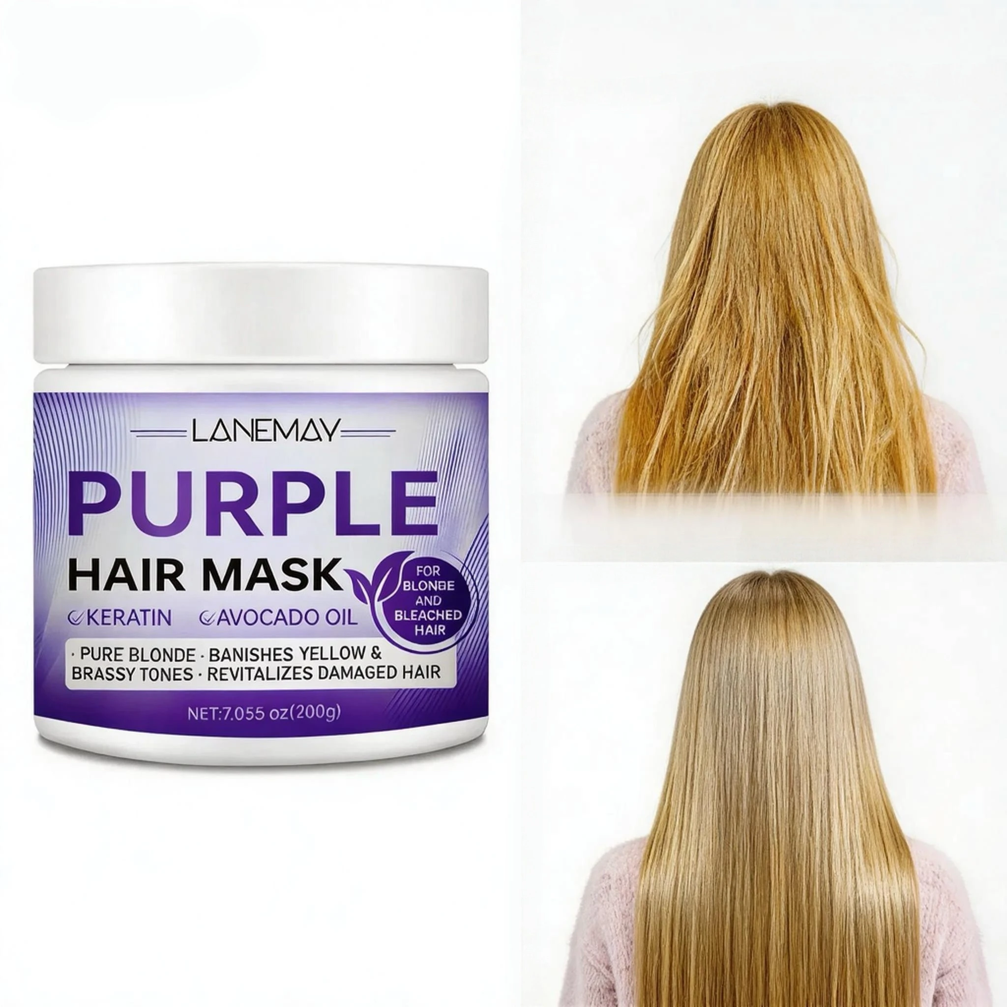 a-mascara-capilar-roxa-com-oleo-de-abacate-de-queratina-e-projetada-para-cabelos-branqueados-e-tingidos-neutralizando-profissionalmente-em-tons-amarelos-de-latao-200g