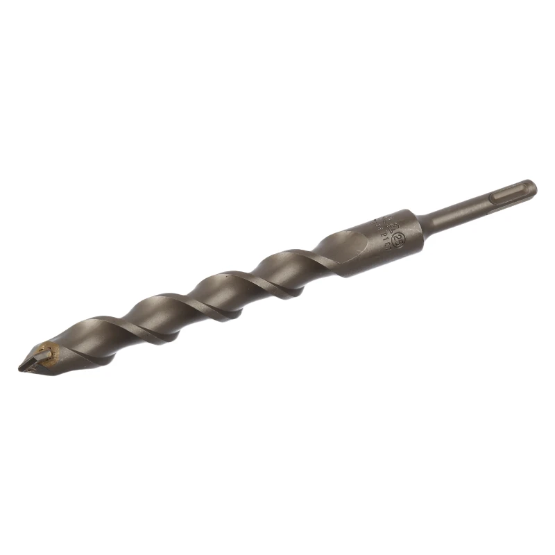 ดอกสว่านคอนกรีต SDS Plus ขนาด 25 มม. แบบสองหัว สำหรับสว่านกระแทก 260 มม. ใช้กับกำแพง อิฐ บล็อก สว่านไฟฟ้า ดอกสว่านงานก่ออิฐ 1 ชิ้น