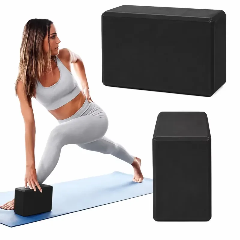 Custom Size EVA Yoga Blocks 3x6x9 Inches Beveled Pilates Bricks Wholesale Factory Manufacturer Volume Supplier