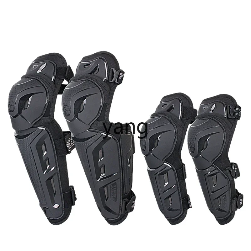 

YJQ motorcycle protective gear knee pads breathable locomotive riding anti-drop off-road equipment