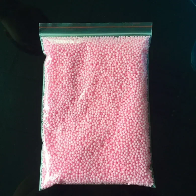 Mehrfarbige Styropor-Schaumperlen aus Styropor, bunte Mini-Kugelfüllbox, Flasche, Basteln, DIY-Dekoration