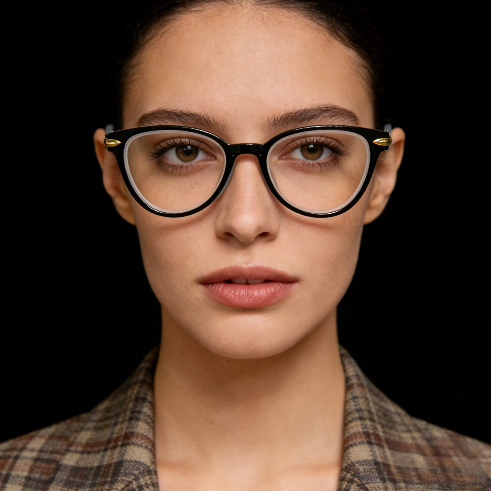 WEIPO Reading Glasses Lightweight Anti Eyestrain Fashion Glasses For Women Men, Send One Glasses Cloth and Two Boxes