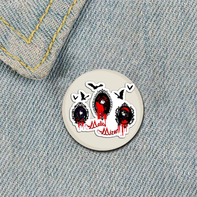 Rock Band Malice Mizer Enamel Pins Fashion Jewelry Accessories Singer Brooch for Backpack Clothes Decoration Lapel Badges Gifts