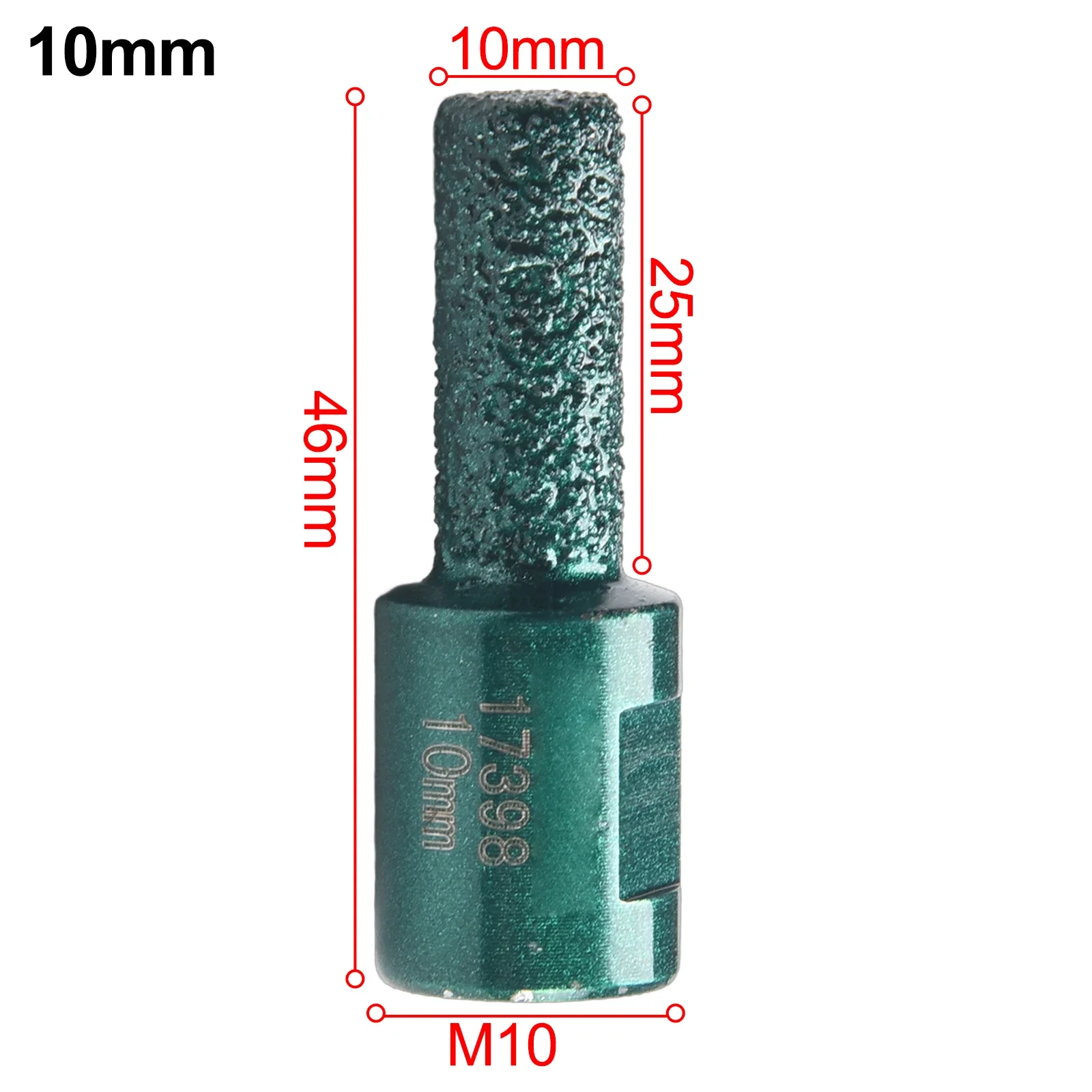 Vaccum Brazed Diamond Core Drill Bits M10 Thread Hole Saw Cutter For 100 Angle Grinder Brazed Bit Milling Cutter For Tile