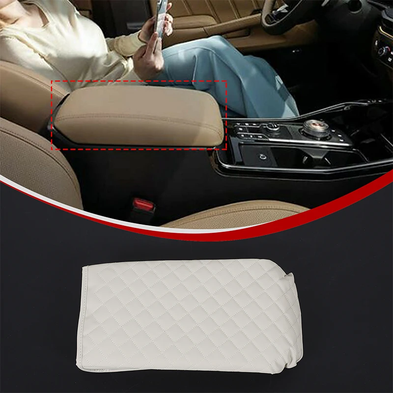 

For Kia Sorento 2020 2021 2022 2023 2024 leather Central control armrest box protective cover car Interior Accessories