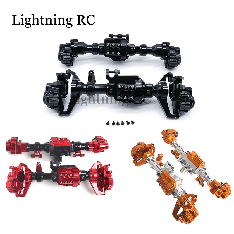 

1 set TRX-4 Aluminum Front and Rear Portal Axle Housing for 1/10 RC Crawler Car TRX-4 Axles Upgrade Parts