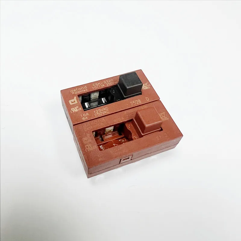 1PCS/LOT Original new 100% CSK-2316 CSK-2320 hair dryer switch 8pin 3gear toggle switch 8A 10A