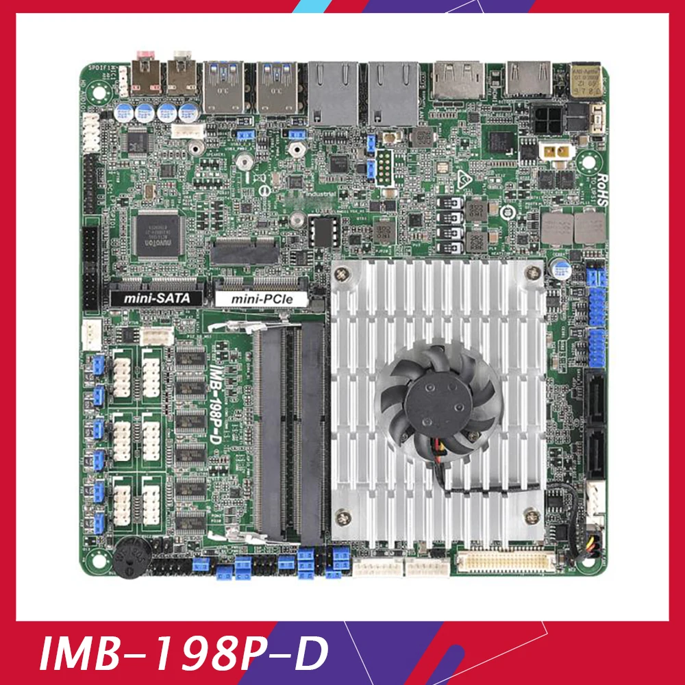 Industrial Control Motherboard For ASrock IMB-198  IMB-198P-D