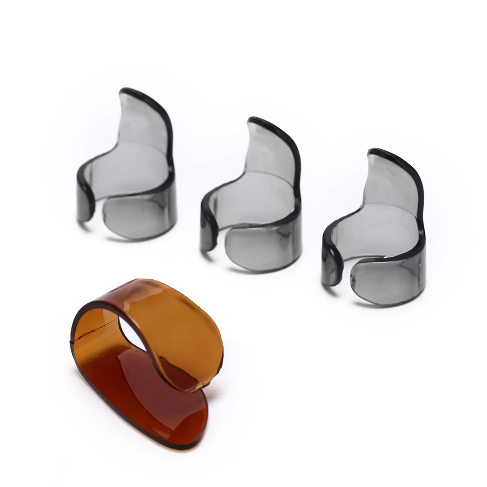 4pcs Finger Guitar Pick 1 Thumb 3 Finger picks Plectrum Guitar accessories