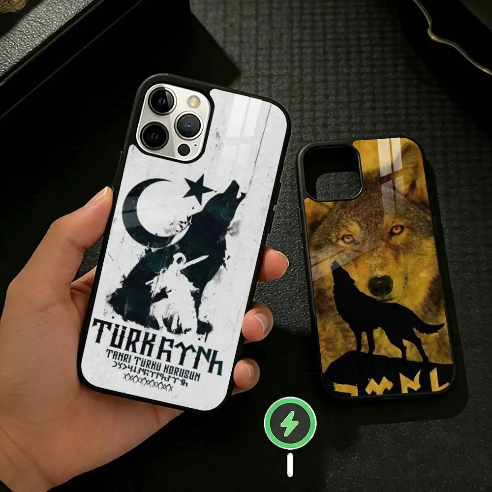 

Bozkurt Phone Case For iPhone 17/16/15/14/13/12/Plus/Pro/Max for Magnetic Wireless Charging