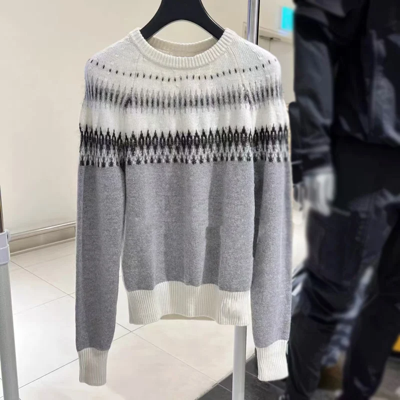 Golf Clothing Women's Sweater Winter New Style College Style Age Reducing Versatile Slimming Warm Pullover Knitted Sweater