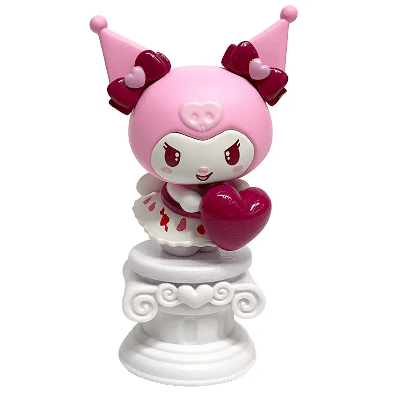 ฟิกเกอร์ซานริโอ ครอบครัวรักคิวปิด ซีรีส์คุโรมิ กล่องสุ่ม ของตกแต่ง 520 ของขวัญวันวาเลนไทน์ ขายส่ง