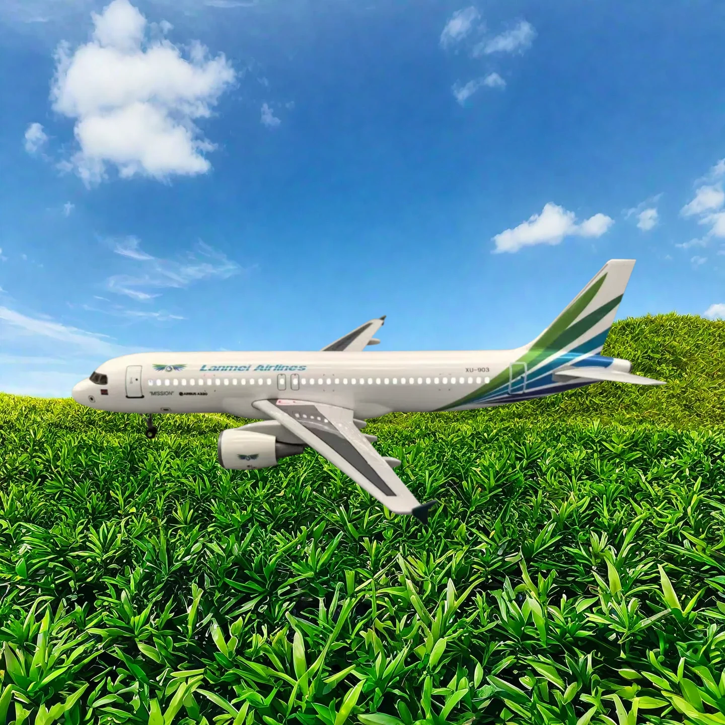 

Детский игрушечный самолет 47 см 1/142 Модель самолета A320 Lanmei Airlines Kambodża a320 Самолет Коллекция пластиковых смол или подарочные дисплеи