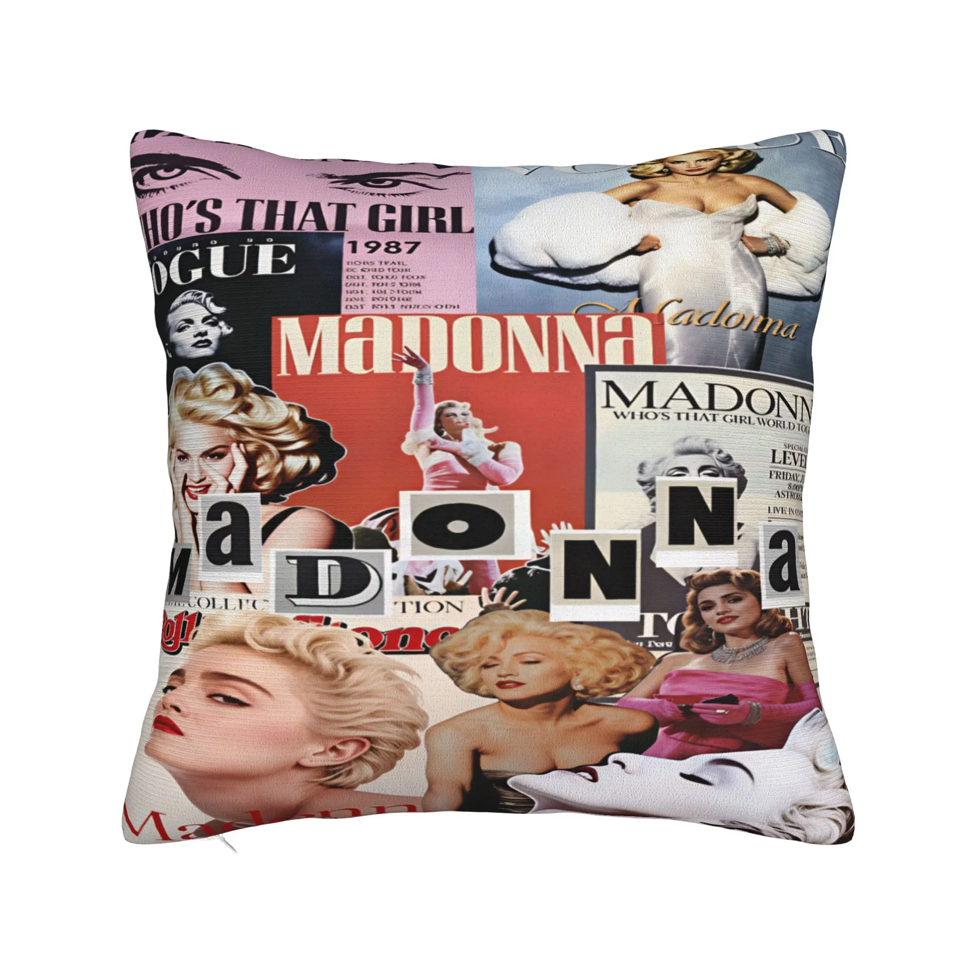 M-Madonna Confessions I Feel So Free Pillowcases  Morden Pillow Case For Living Room Sofa Soft Pillow Cover