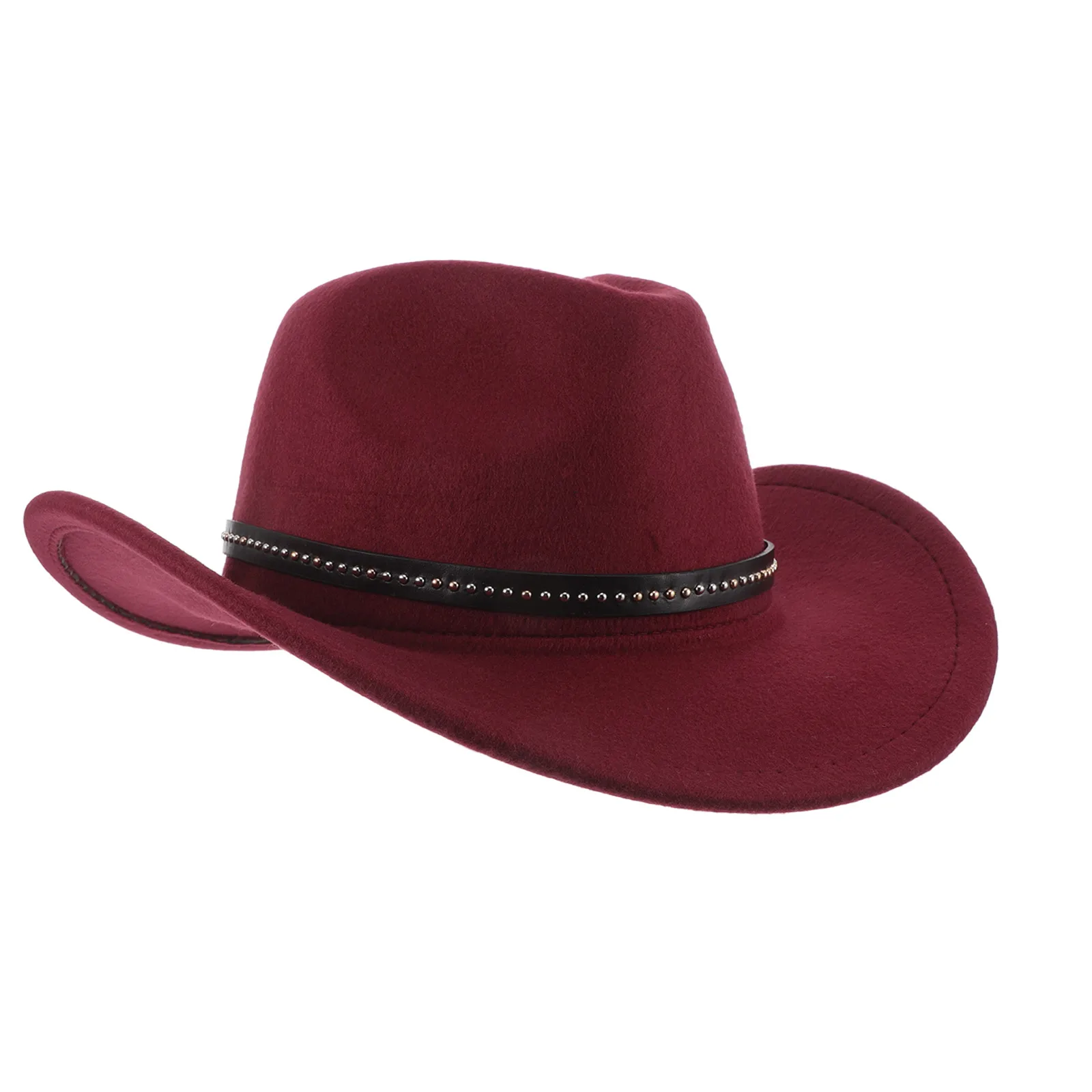 

Woolen Hat Cowboy for Kids Mens Fancy Dress Cowgirl Party Booniet Cosplay Beach Cowgirls Hats Toddler