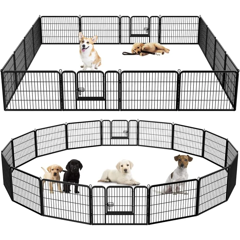 Nova Microdermabrasion Dog Playpen Dog Pen Dog Fence 8 Panels 40