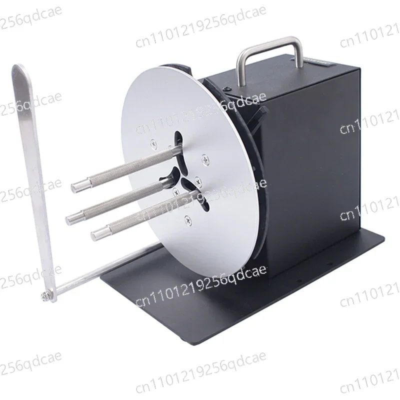 HD-R7 Adjustable Speed Label Rewinder Two-way Automatic Rewinder Self-adhesive Barcode Machine Clothing Tag Reeler Tool 100-240V