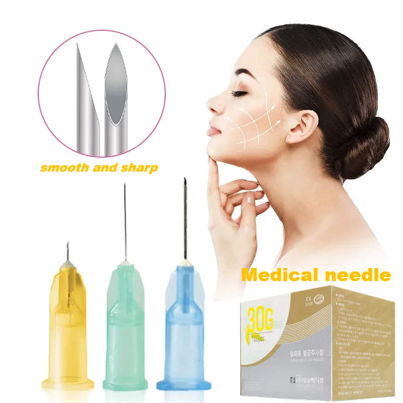 

Иго качества, безболезненная маленькая премиум-класса, корейская игла для красоты лица, инструмент для век, 33 г, 4 мм, 29 г, 13 мм, 27 г, 38 мм, 30 г, 4 мм/13 мм