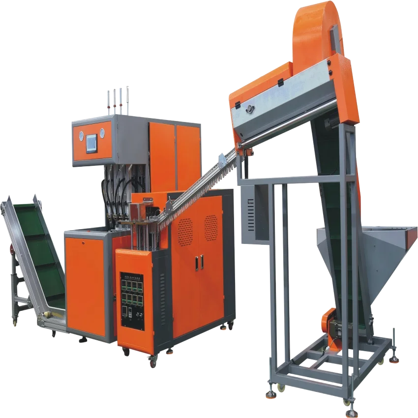 Customized Automatic Drop Bottle 4Cavity Semi-Automatic Blowing Machine Stretch Blow Moulding Equipment