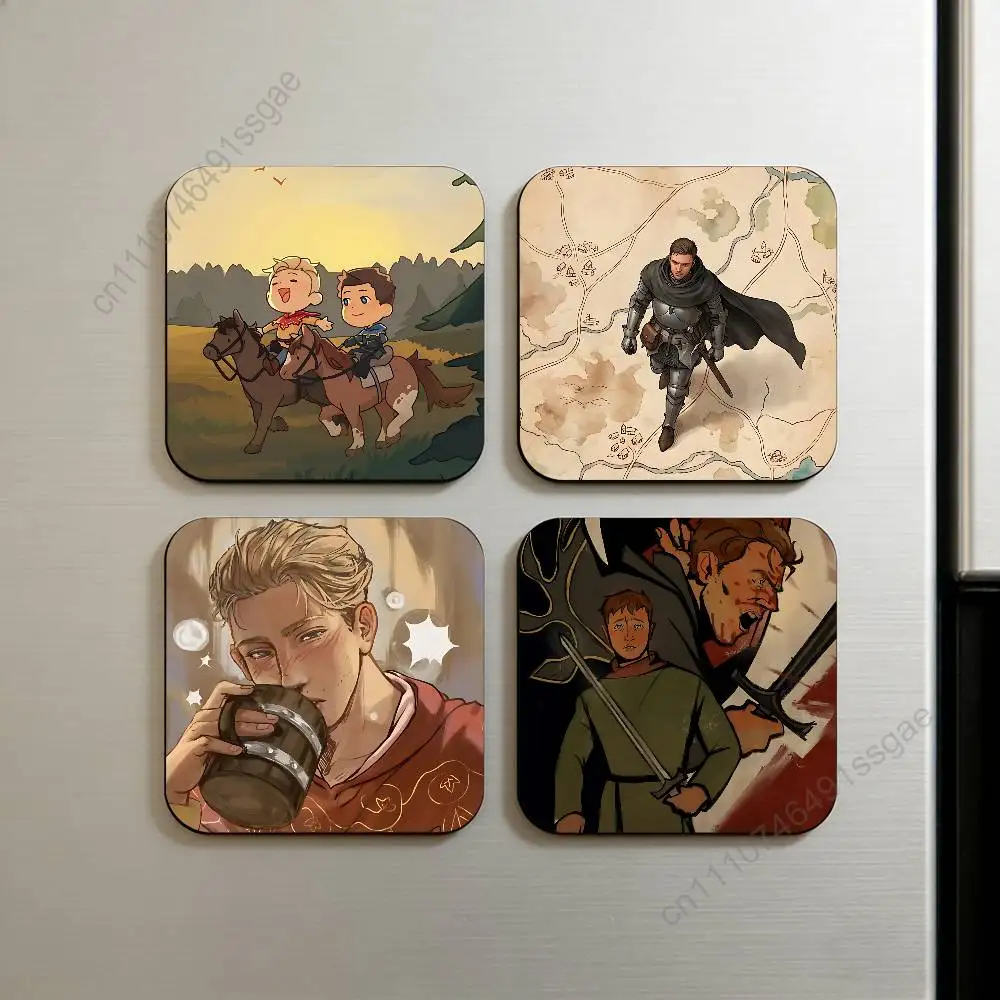 K-Kingdom Come kcd 2 Decorative Refrigerator Magnets, Cute Funny Fridge Magnets for Kitchen Home Office Whiteboard Locker Decor