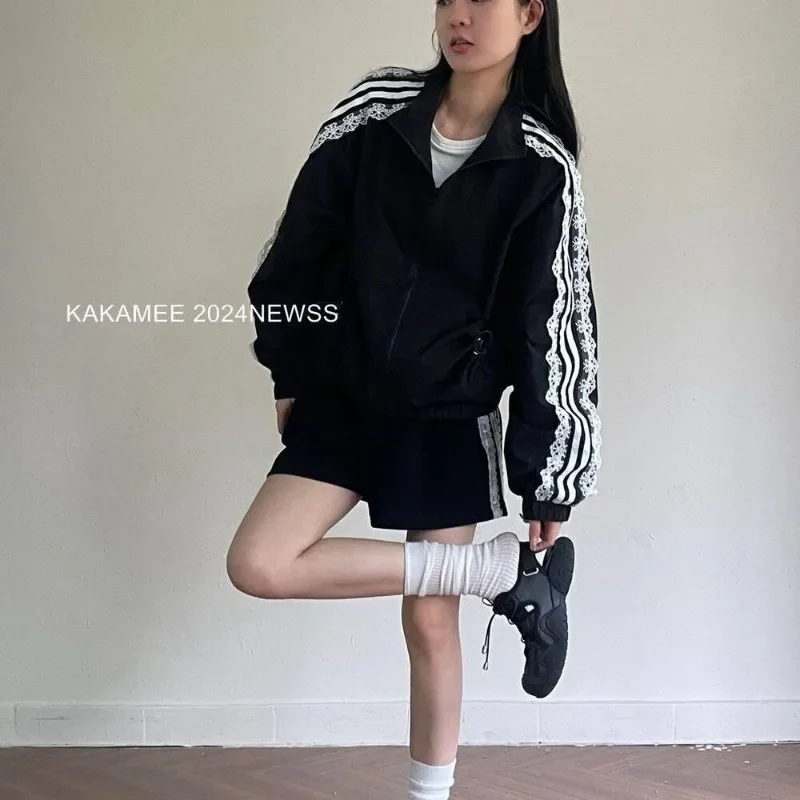 

Korean Autumn Loose Hiking Jacket Casual Loose Hottie Trendy Streetwear Waterproof Outdoor Jacket Chaquetas Para Mujer