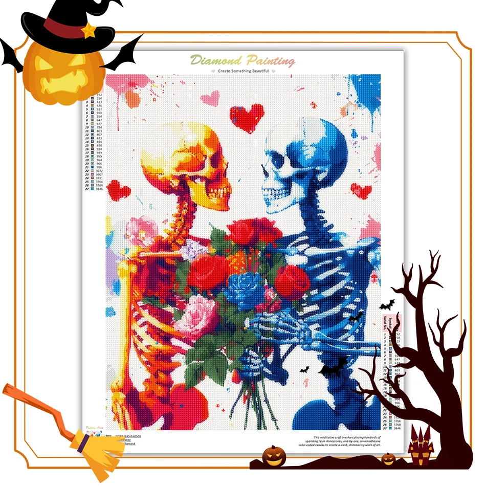 

SDOYUNO 5D Diamond Painting Couple Abstract For Beginner Diy Crafts Rhinestones Needle Arts Craft 5D Diamond Pictures Home Decor