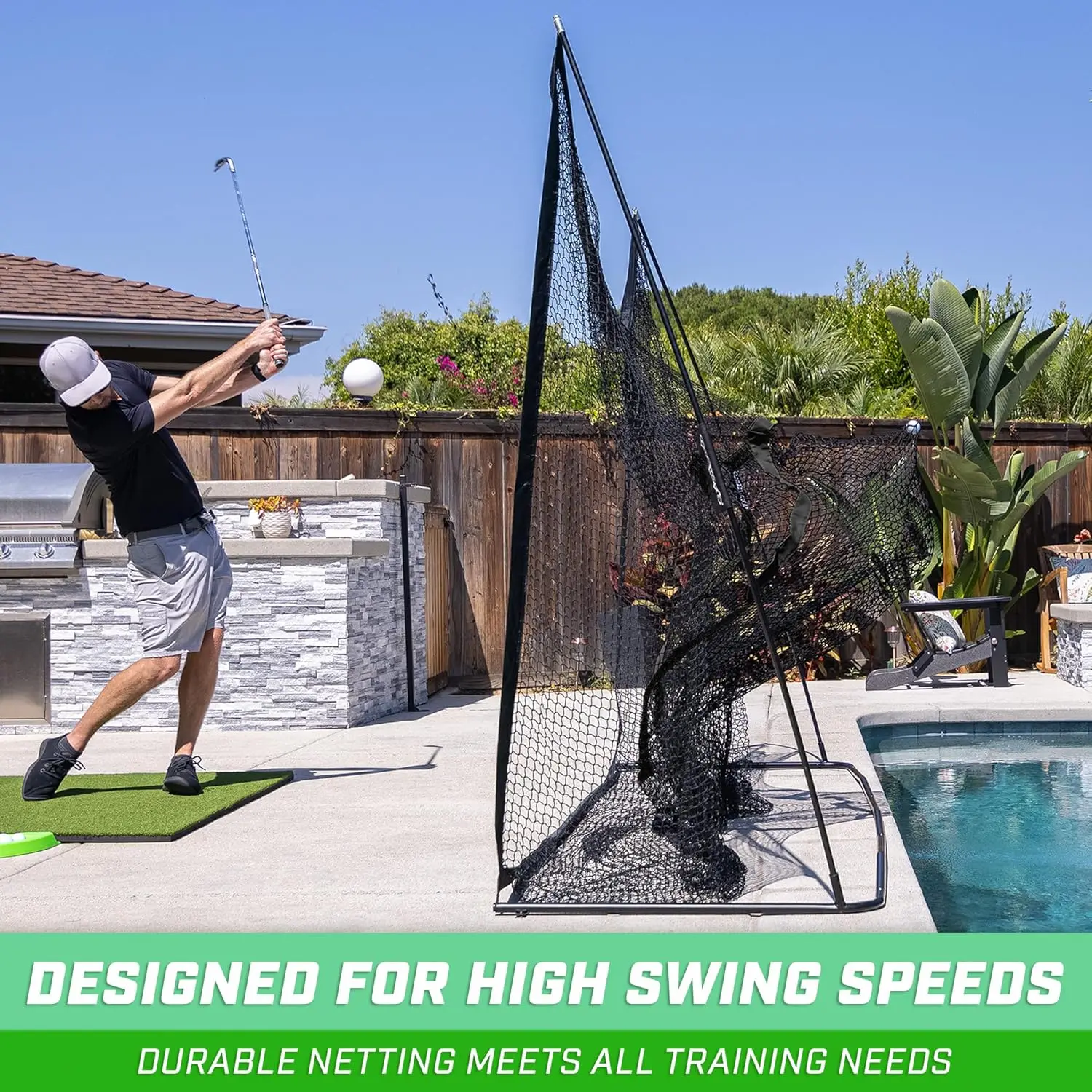 Nets - Personal Driving Range for Indoor or Outdoor Use - Designed by Golfers for Golfers