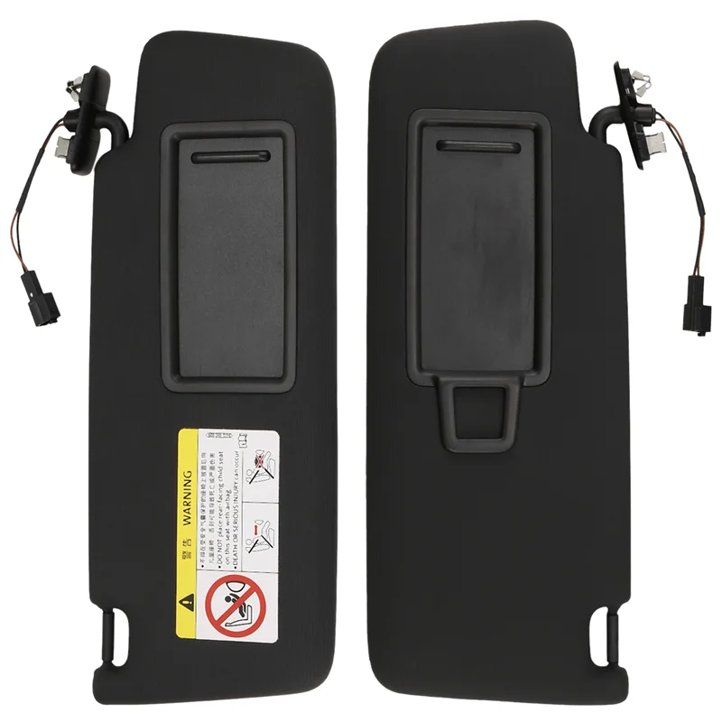 

NEW-Car Front Sun Visor Panel With Makeup Mirror For VW Jetta Golf 7 MK7 T-Cross Passat B8 5GG857551 5GG857552