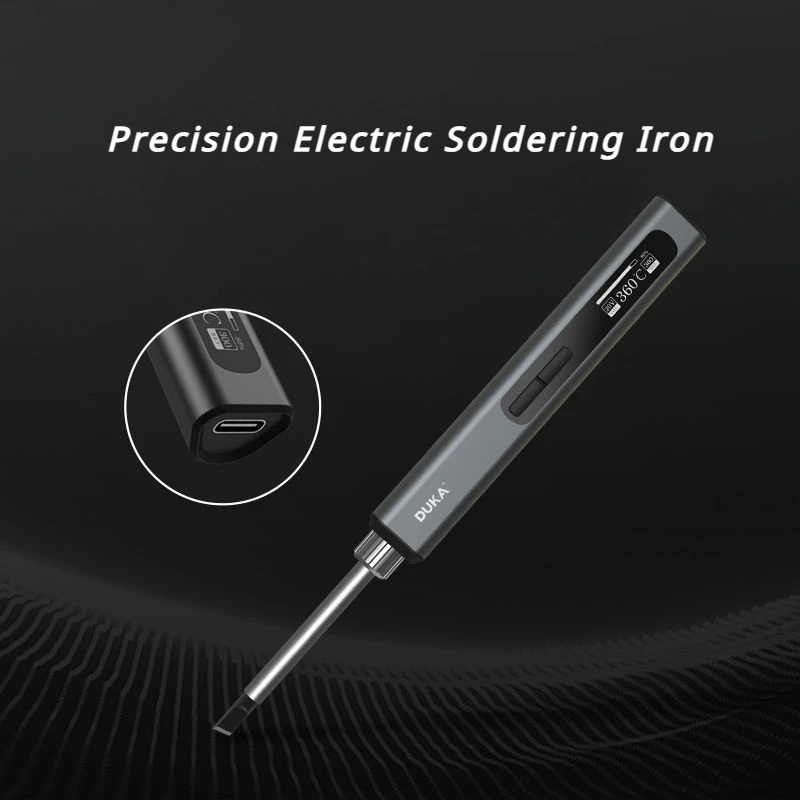 Xiaomi DUKA EI1 New Temperature Electric Soldering Iron Welding Solder Rework Station Heat Pencil Tips Portable Solder Iron Tool