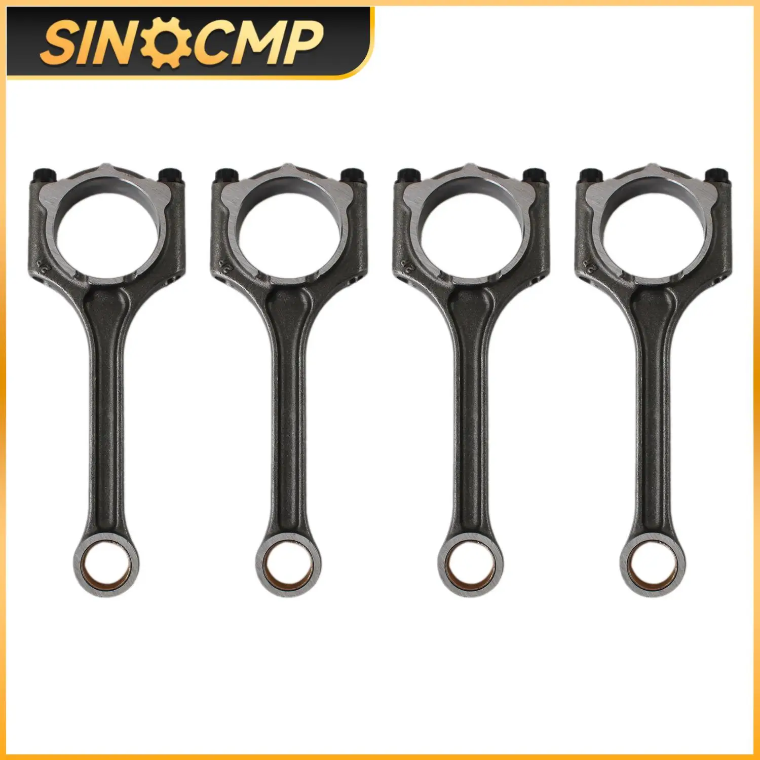 4pcs OEM Connecting Rod 23510-2E001 23510-2E410 23510-2E400 23510-2E001S for 2013-2018 Hyundai 2012-2019 Kia 2.0L 