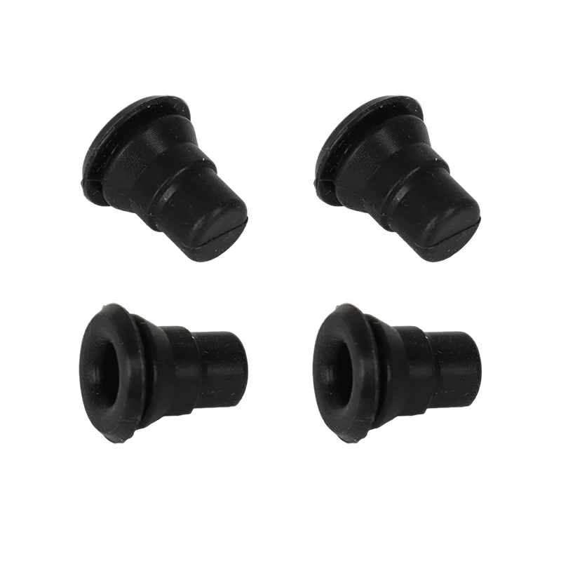 4pcs RV Rubber Pan Support Grommet SSPA0047 Black Durable For Thetford Spinflo Type Motorhome Caravan Camper Van RV Accessories