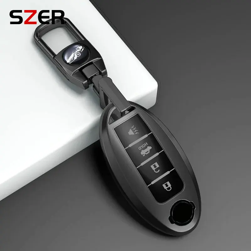 حافظة مفاتيح السيارة من البولي يوريثان لنيسان روج XTrail T32 T31 قاشقاي J11 J10 ركلات تيدا باثفندر مورانو جوك فيرسا نوت إنفينيتي