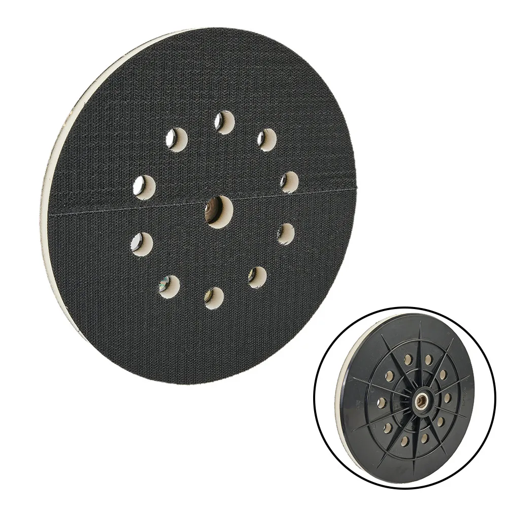 9 Inch/215mm Backup Soft/hard/6mm Thread Drywall Sander Hook And Loop 10 Pad Hole Wall Grinding Polishing Plate Sanding Disk