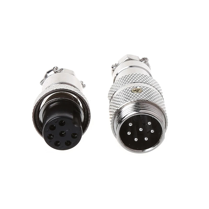 Conector de aviação de fixação Gx16, plugue macho e fêmea, 2 pinos, 3 pinos, 4 pinos, 5 pinos, 6 pinos, 7 pinos, 8 pinos