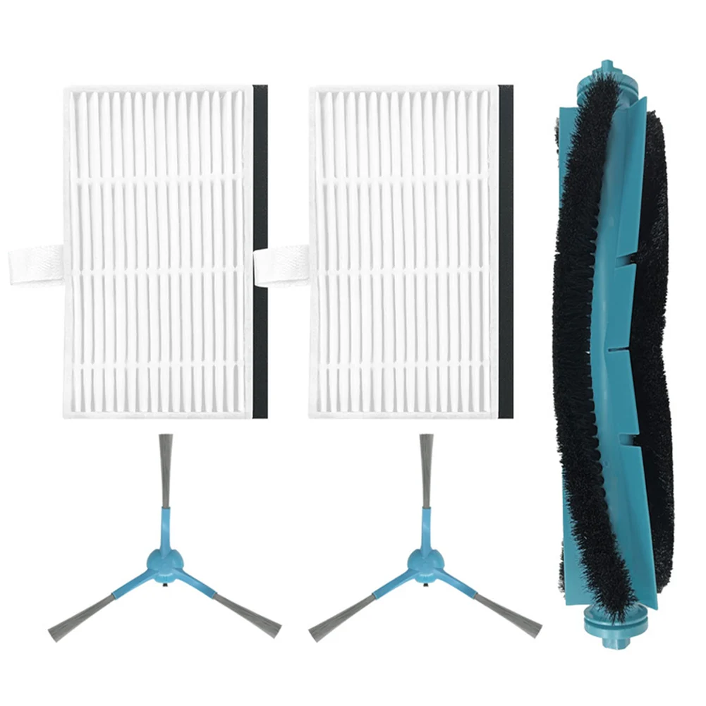 مجموعة فرش التنظيف كما هو موضح قطع الغيار، أداء طويل الأمد، ملحقات متوافقة مع الفرش الجانبية للفرشاة الرئيسية