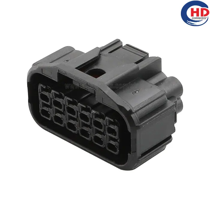 

12pin auto plastic wiring harness waterproof plug electric cable sealed connector 6181-6784/6189-7410