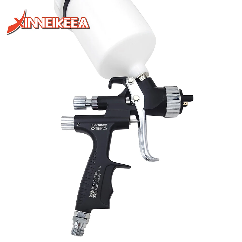 Saigaole T50 High Atomization Automotive Finish Spray Gun Sheet Metal Paint Water-Based Paint Varnish Air Spray Gun Tools LVLP