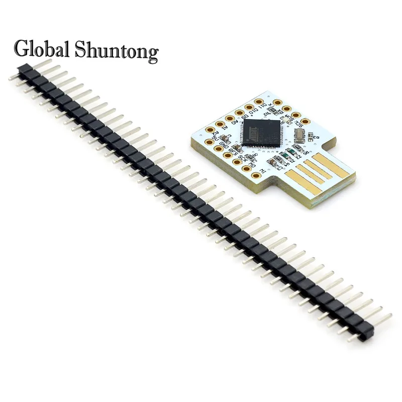 1Pcs Micro Beetle Leonardo USB ATMEGA32U4 Mini Development Board Analog virtual keyboard Black and White For Arduino Leonardo R3