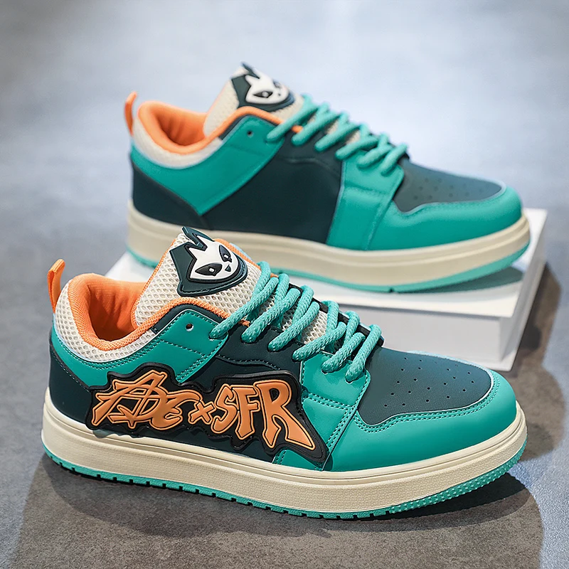 

Fashion Men's Skateboard Shoes Streetwear Hip hop Sneakers For Men Designer Shoes Platform Skateboarding Shoes Man Sports Shoes