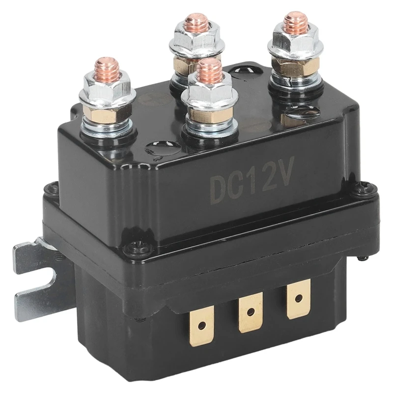 

B34B-Winch Relay With Controller 12V 250A Winch Relay Kit With Remote Controller Relay Contactor Switch For Industrial Car