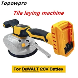 Máquina Eléctrica de colocación de azulejos, herramienta vibradora de colocación de azulejos, dispositivo de pavimentación de azulejos, Compatible con Batería DeWALT, 20V