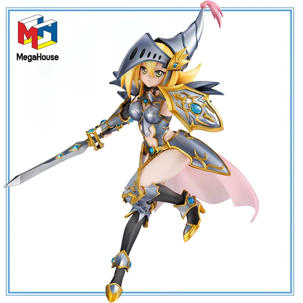 

100% оригинальные произведения искусства MegaHouse Monsters Yu-Gi-Oh! Duel Monsters Ryuukishi Black Magician Girl Collection Series Модель игрушки